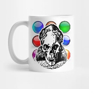 horrible skull Mug